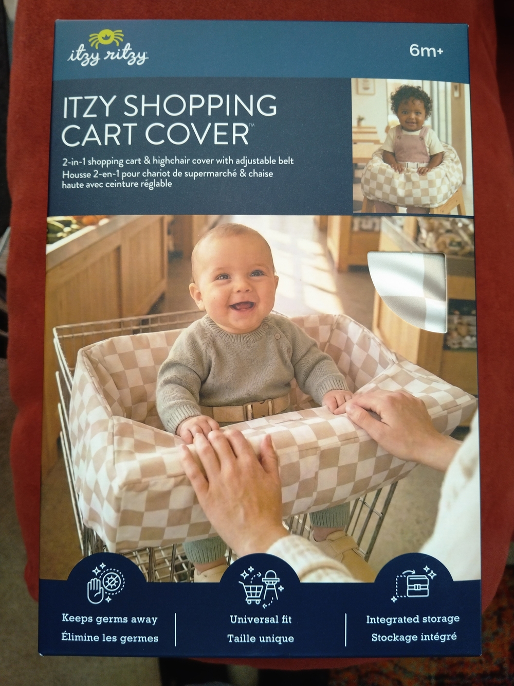 *NWT* ITZY RITZY Shopping Cart & High Chair Cover